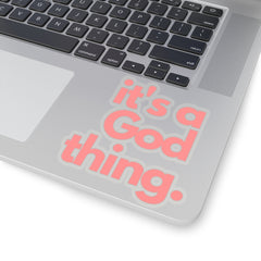 It's A God Thing Cut-Out Stickers - It's A God Thing Clothing