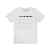 God of Justice Unisex Tee - It's A God Thing Clothing