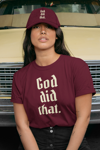 God Did That Tee - It's A God Thing Clothing