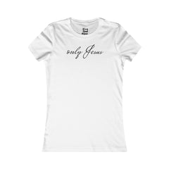 Only Jesus Women's Fit Tee - It's A God Thing Clothing
