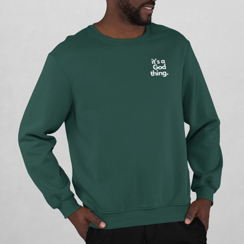 It's A God Thing Unisex Crewneck Sweatshirt